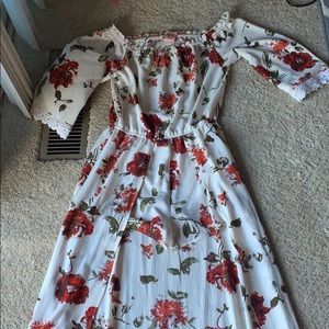 Flying tomato romper dress